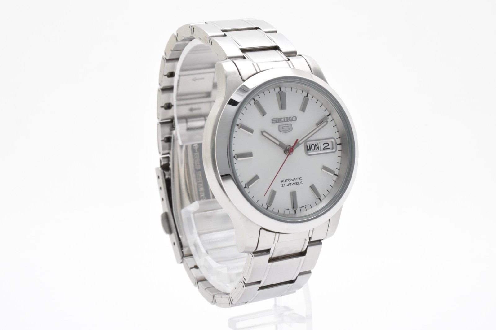 [Exc+5] SEIKO5 7S26-02J0 WhiteDial Day/Date Automatic Men’s Watch From JAPAN