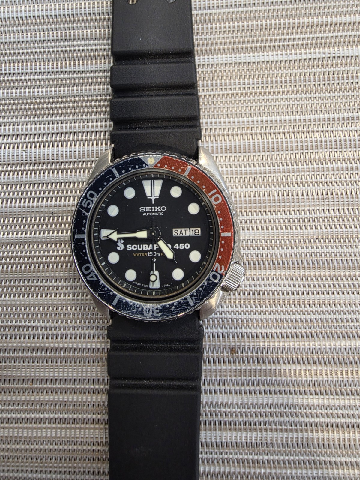 SEIKO 6309-729A MOD Scuba pro