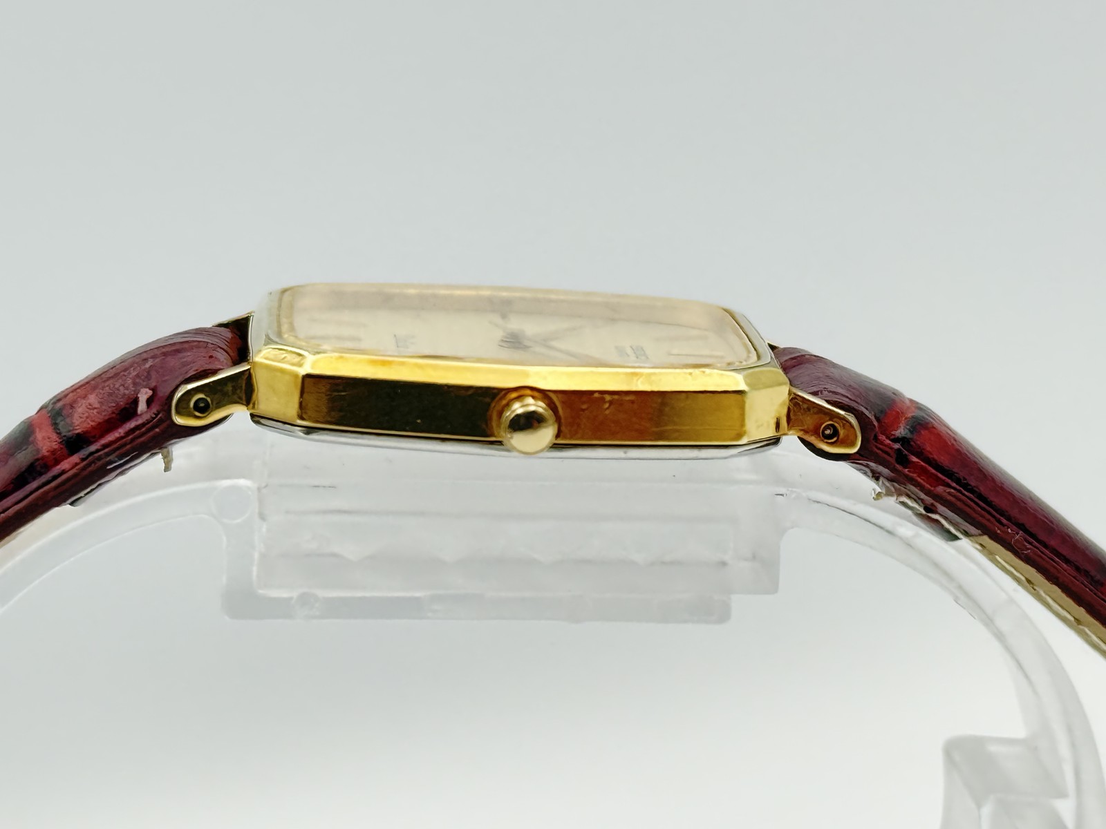 SEIKO Dolce 7731-5120 Gold Dial Quartz Men’s Dress Watch Japan Vintage #2