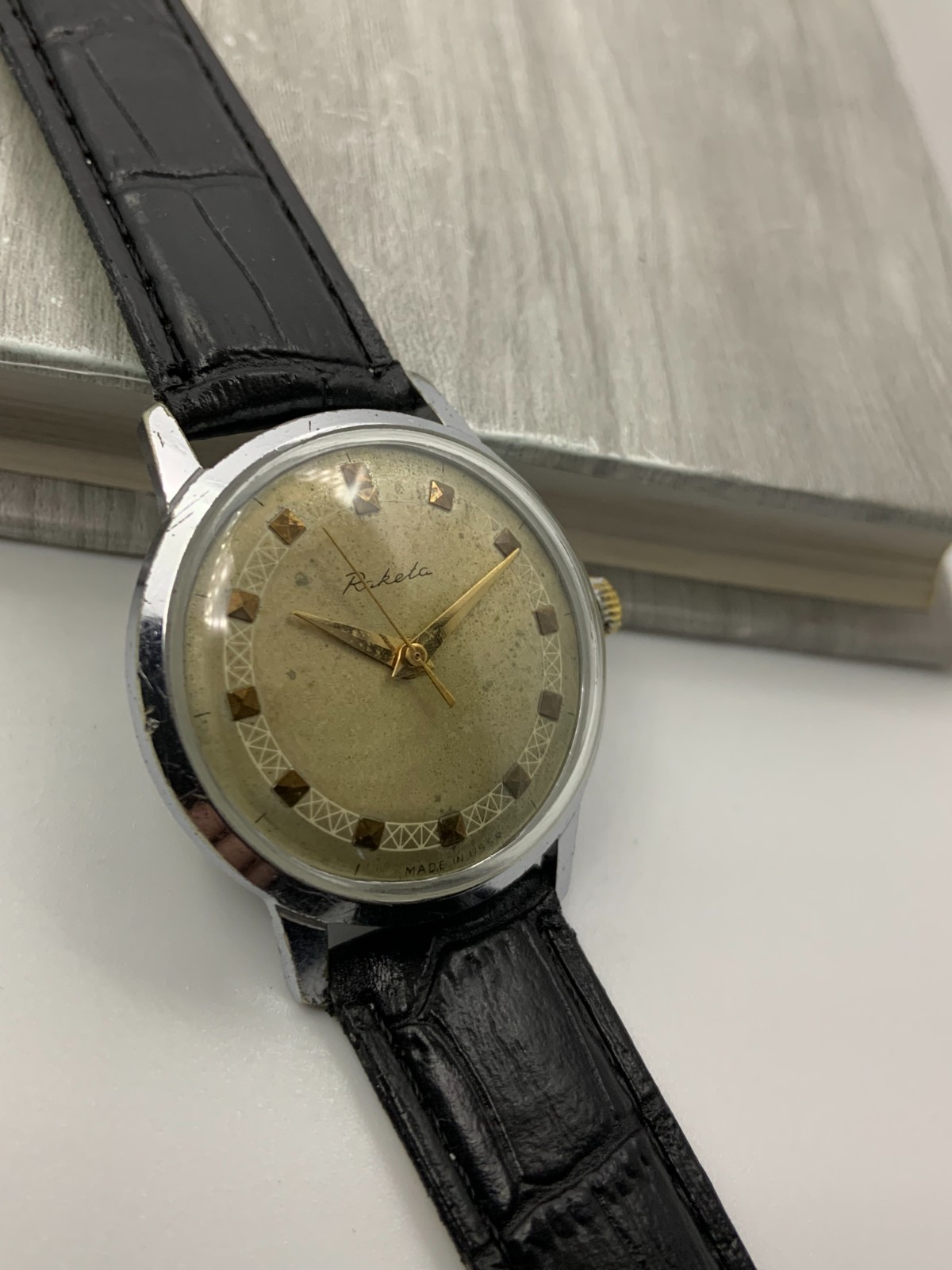 Vintage Soviet Men’s Watch RAKETA Baltika USSR 60s Mechanical 2609.I Serviced