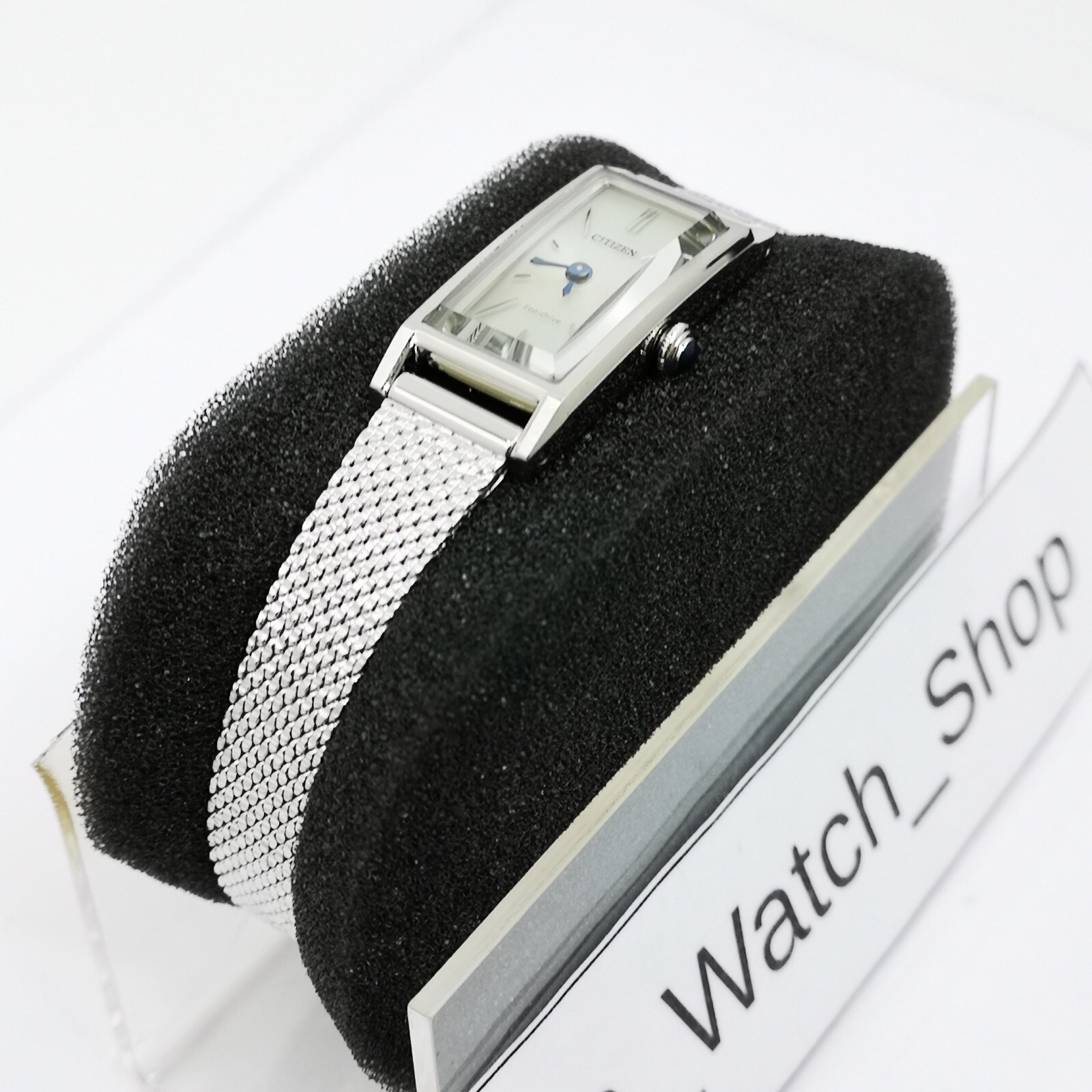 CITIZEN Key Kii: Eco-Drive EG7040-58A Silver Solar Women’s Watch New in Box