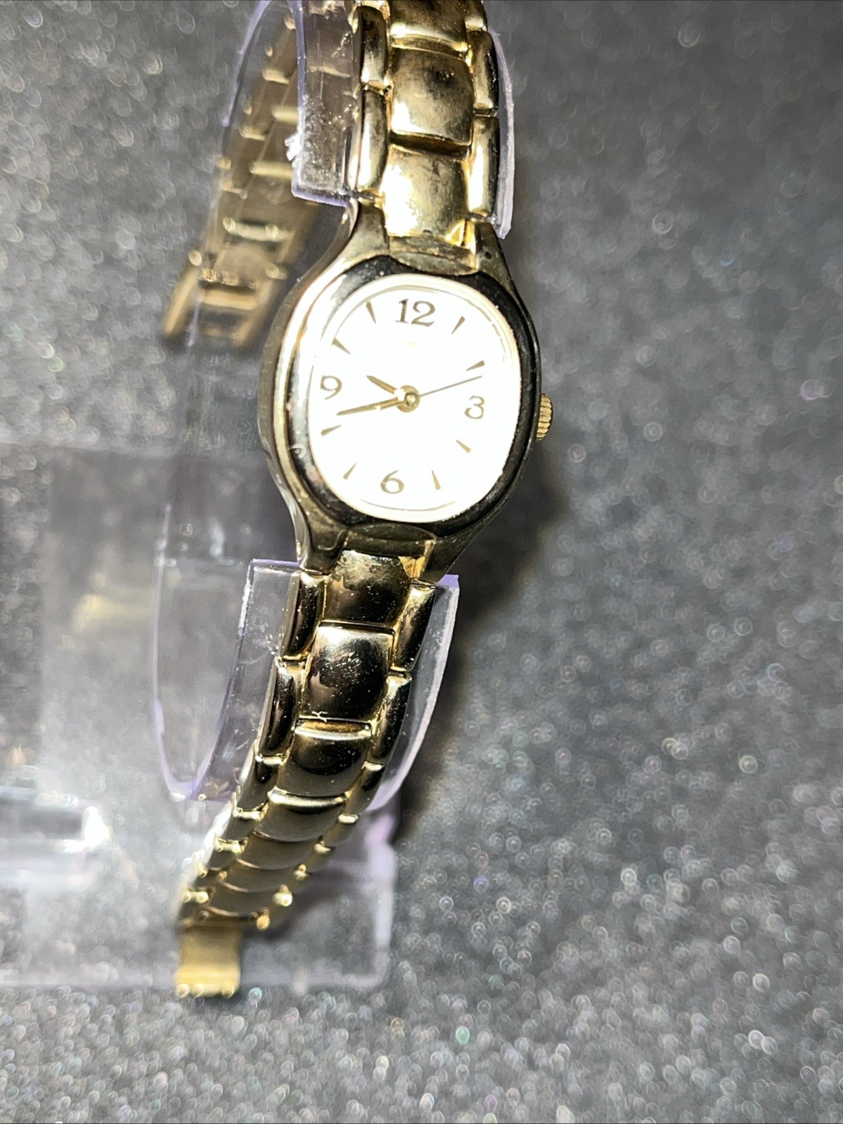 Vintage 2004 Timex Genuine Mother Of Peal 20mm Women’s Quartz Watch Petite Size
