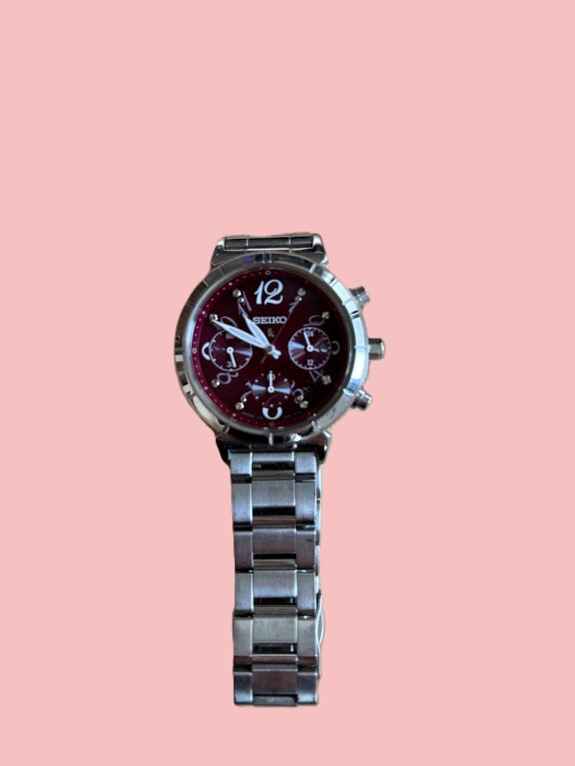 Rare SEIKO LUKIA 20th Anniversary Limited Edition Red Dial Ladies Watch 1/1800