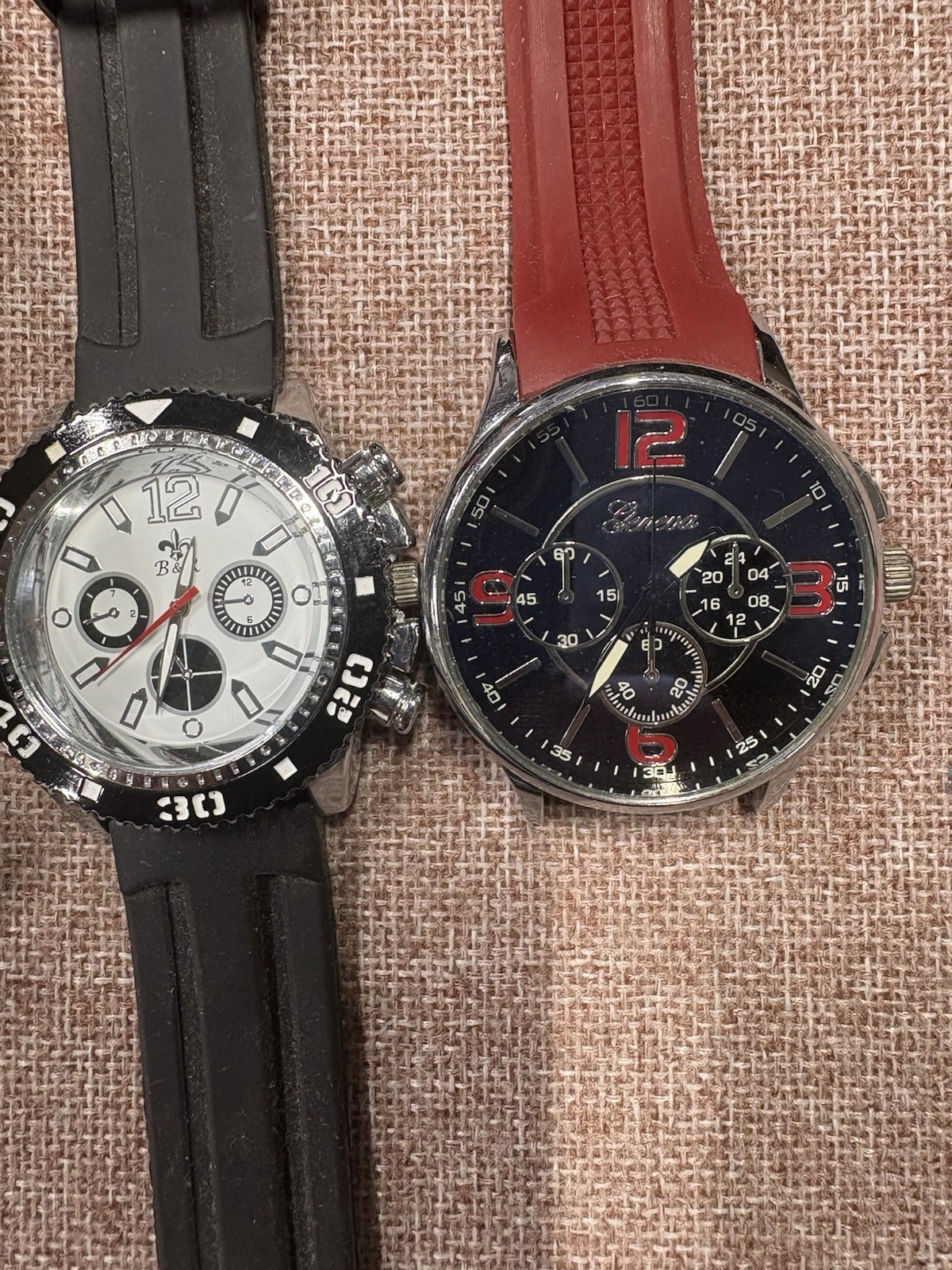 5 Watches For Parts Or Repair Various Brands Non Working