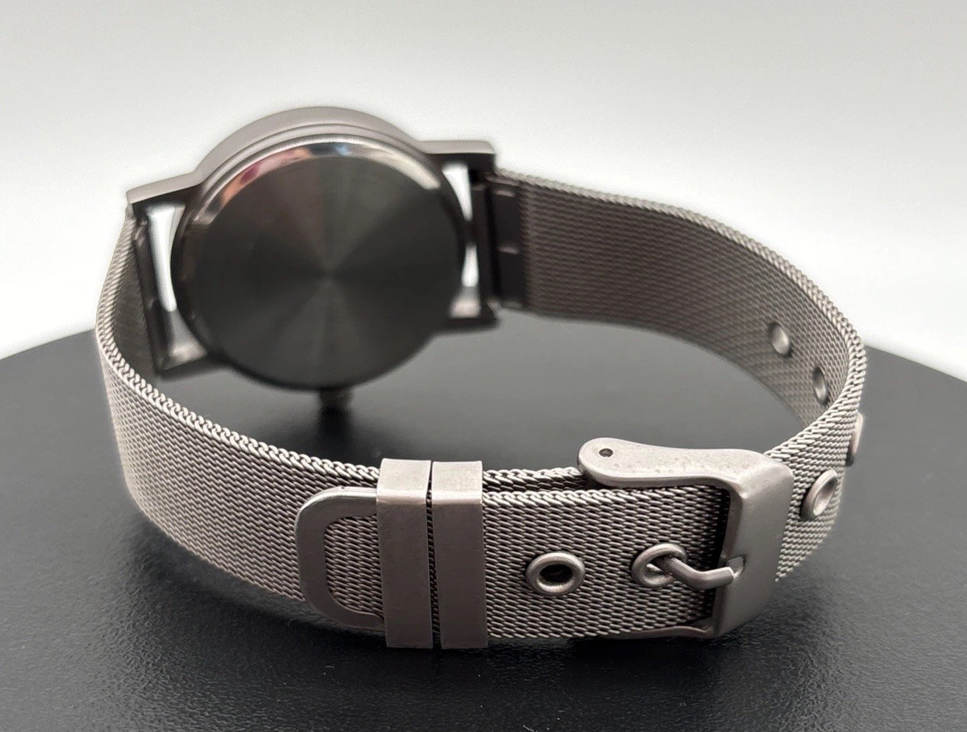 Math Dial Watch Math Equation At Each Hour Stainless Steel Mesh Band Untested