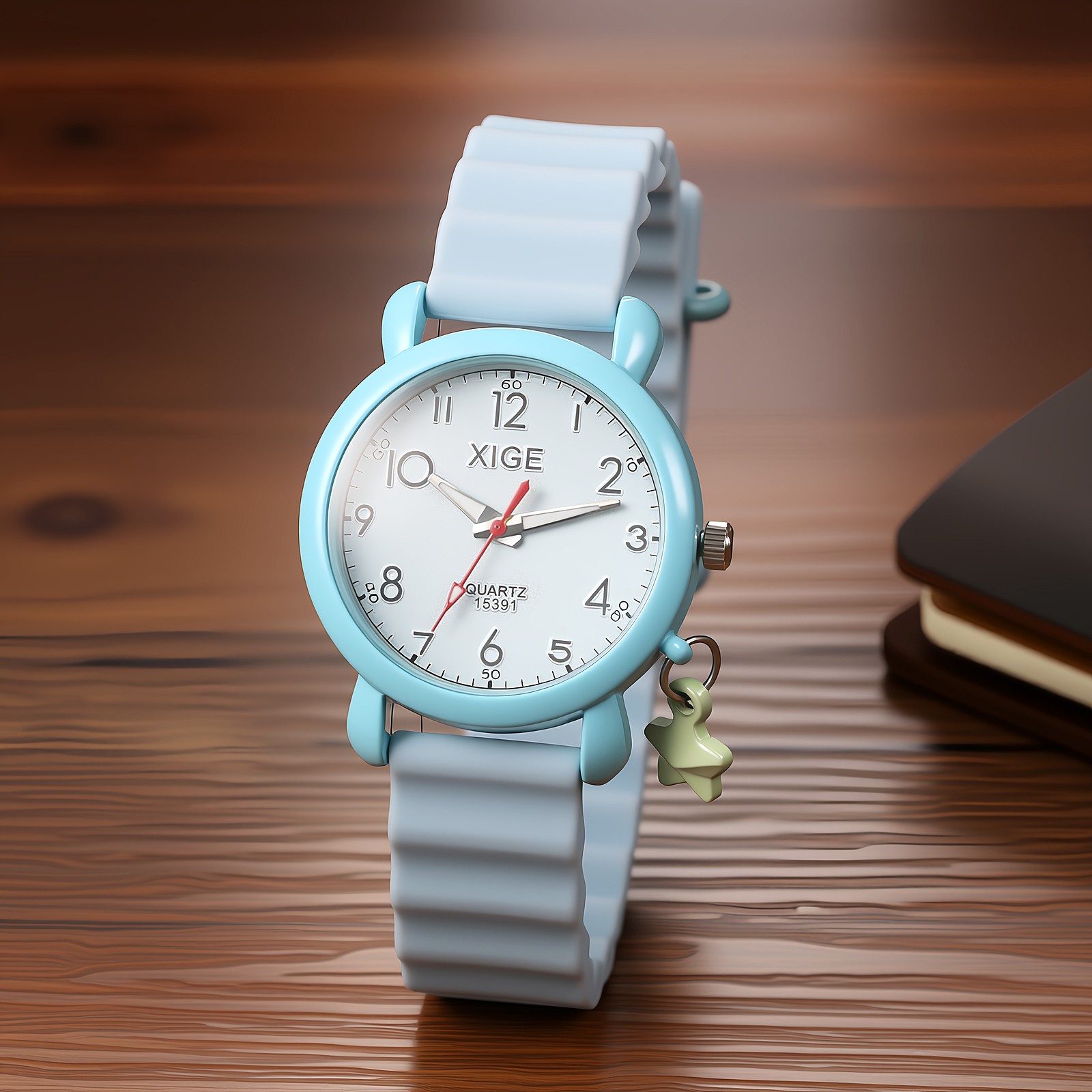Students Silicone Strap Quartz Sport Wrist Watch Macaron Color Teen Holiday Gift