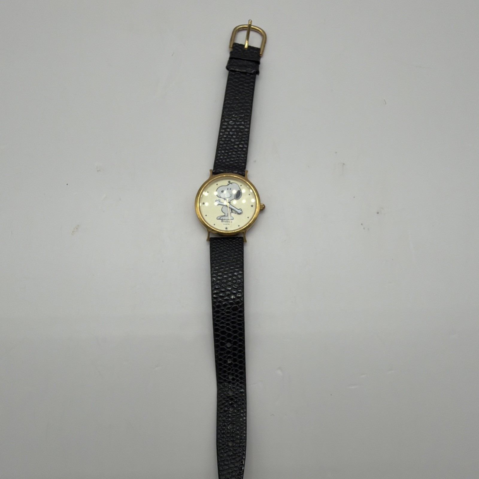 Vintage 1958 Armitron Peanuts Snoopy Moving Arms Watch