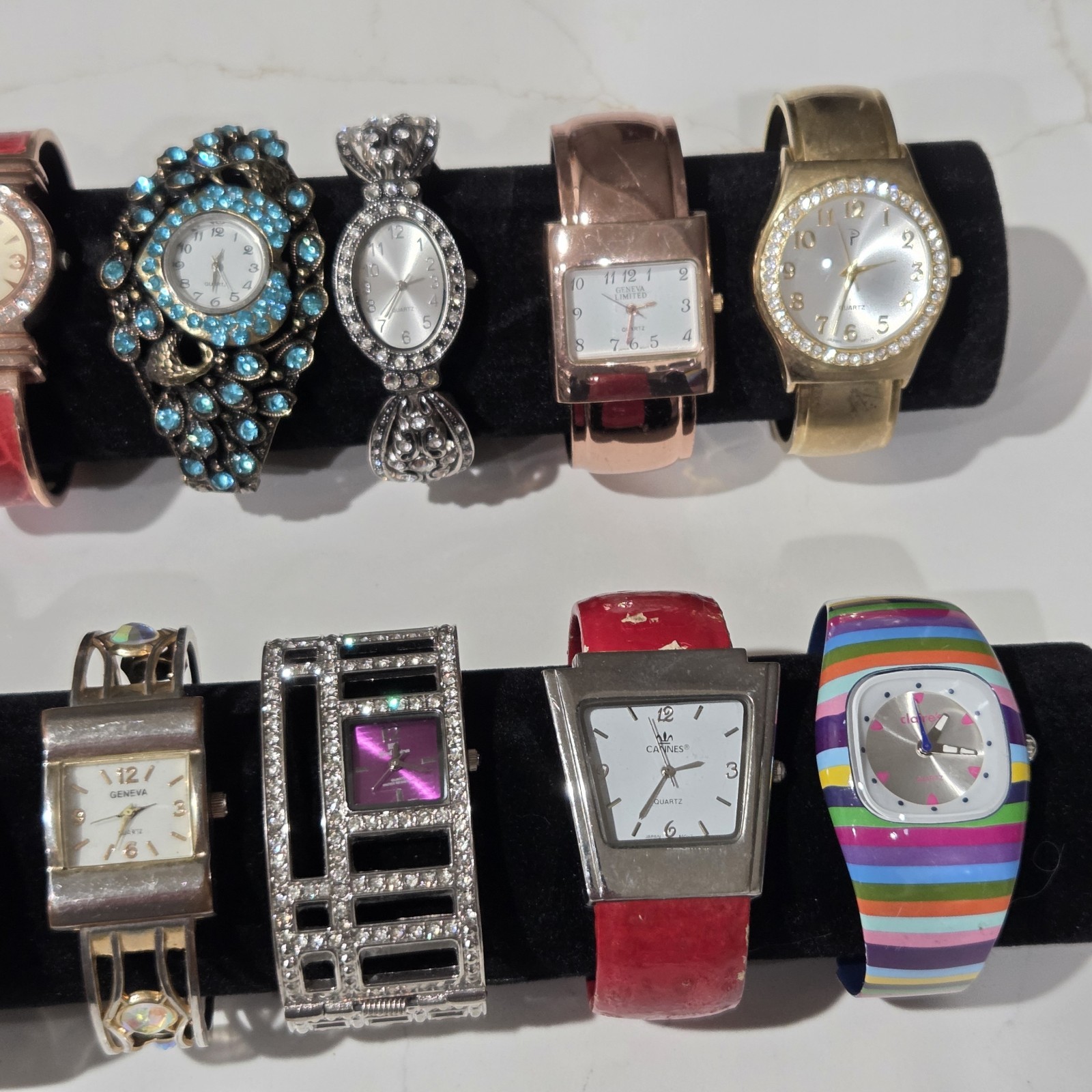 Ladies Watches lot of #10. Great Working Watches Various Brands. Pre-owned