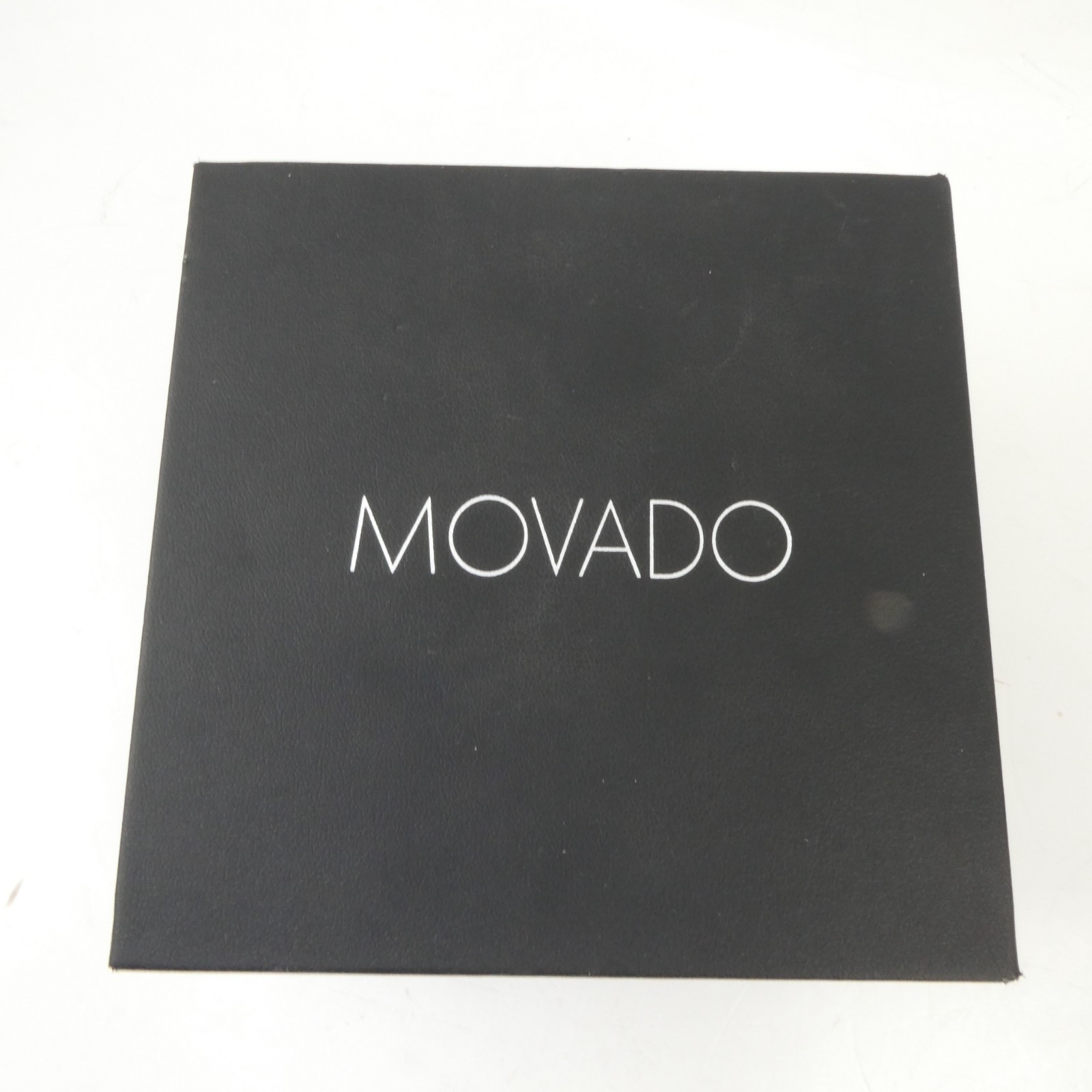 Movado Amorosa 0606893 Black Dial Two Tone Swiss Steel Ladies Wristwatch NEW