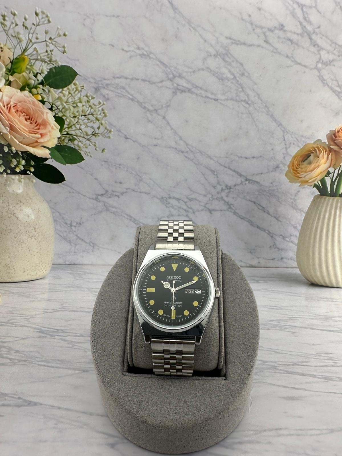 Vintage Seiko Automatic 6309A 17 Jewels D/D Japan made Man’s Wrist Watch
