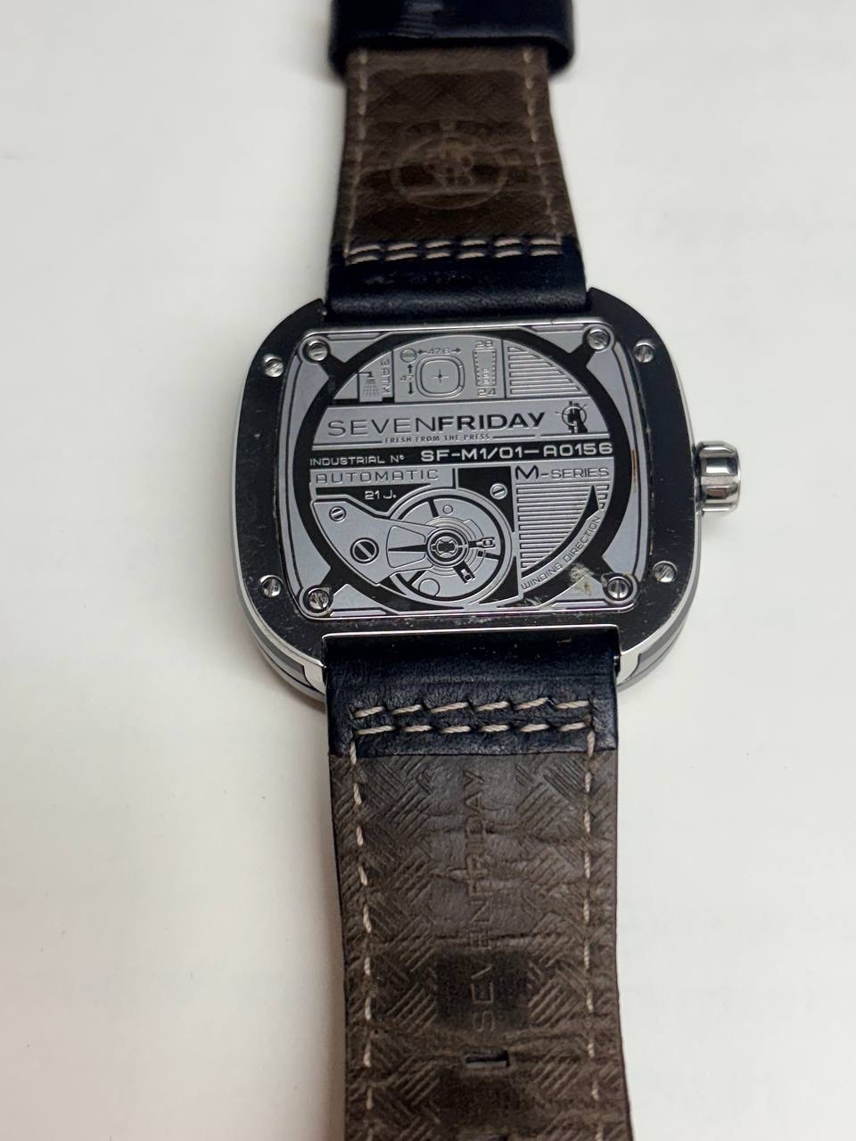 SEVENFRIDAY M-Series M1/01 Automatic Men’s Watch Stainless Steel (For repair)