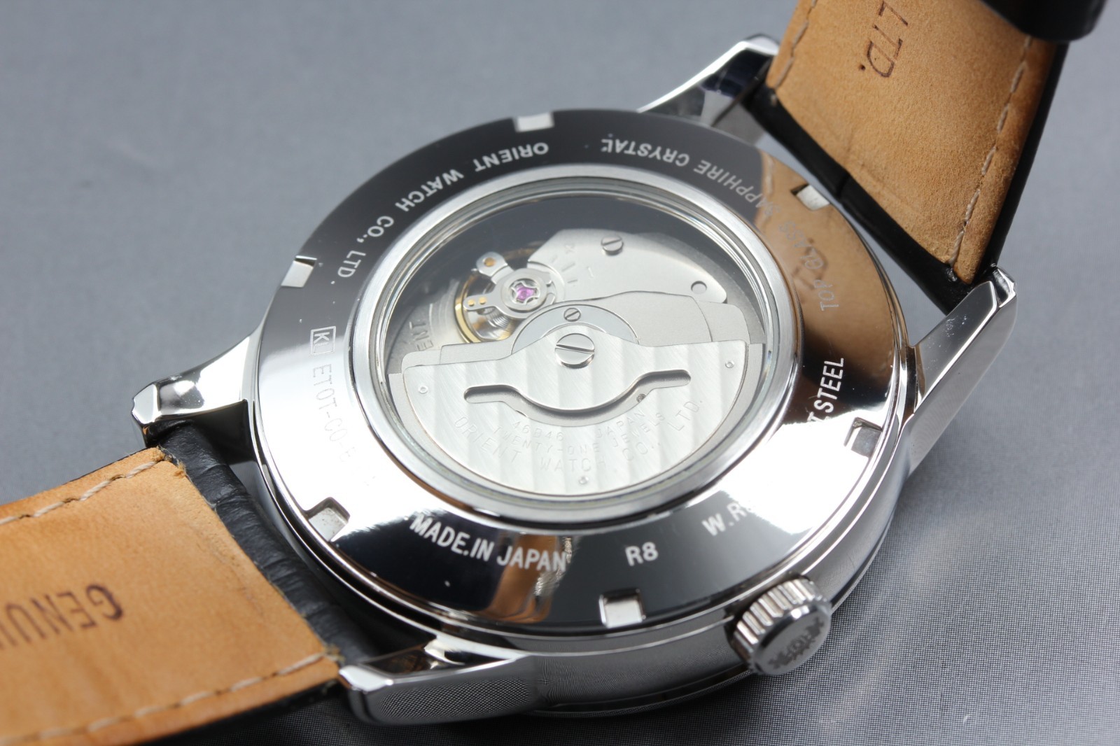 [NEAR MINT] Orient Sun & Moon ET0T-C0-B Automatic Men’s Watch From JAPAN W2028