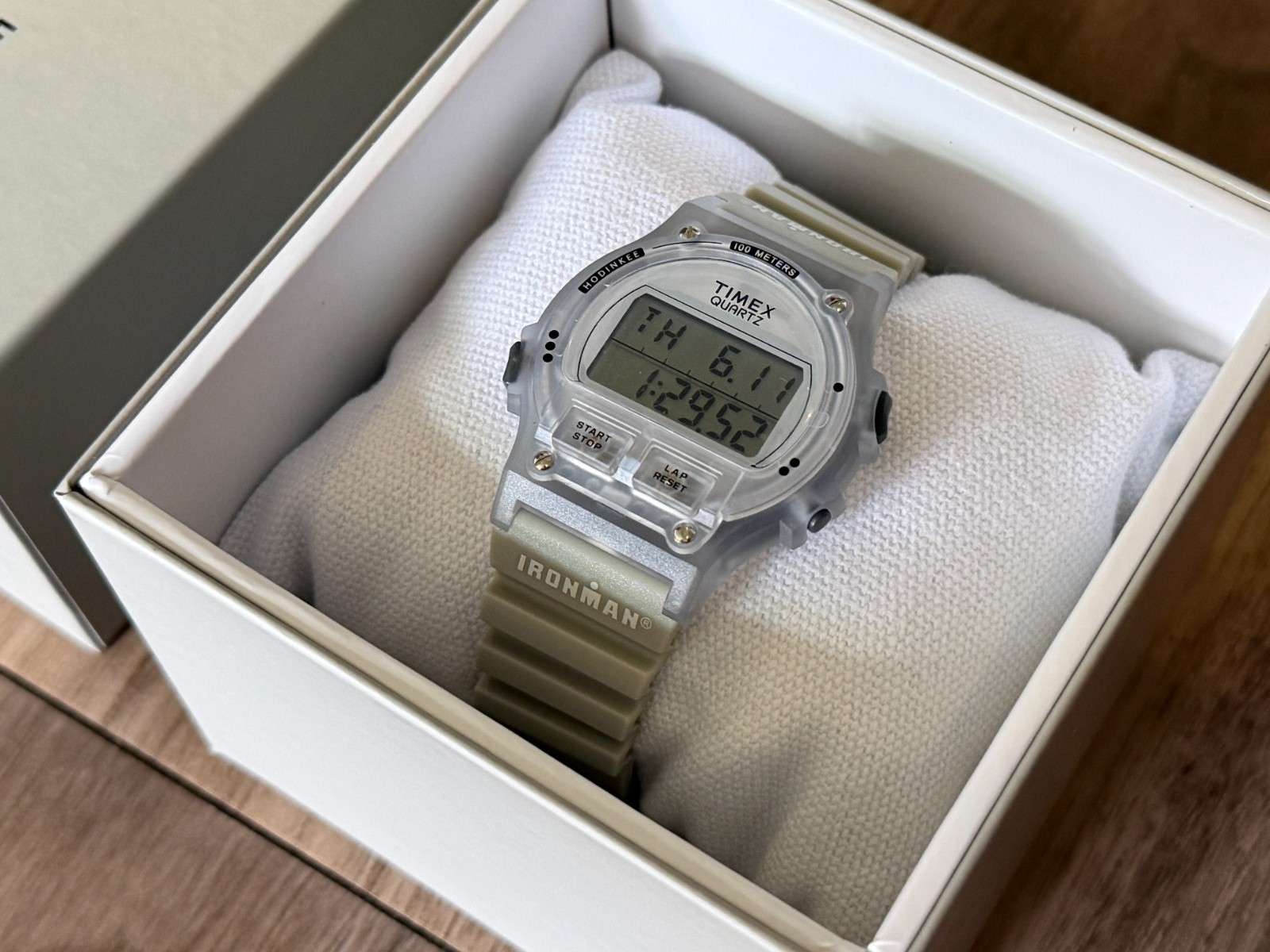 Hodinkee x Timex Ironman Triathalon 8 Lap Digital Quartz Men’s Watch