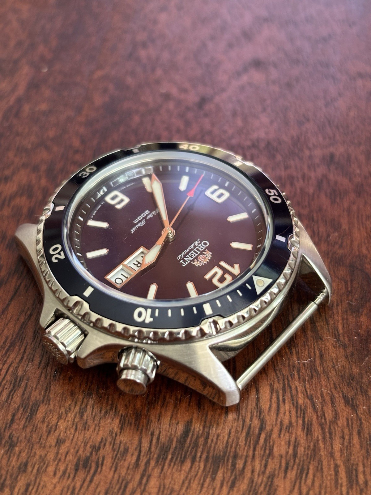 Orient Mako 1 Automatic Diver 200m Blue Dial/Bezel Day/Date Steel Bracelet