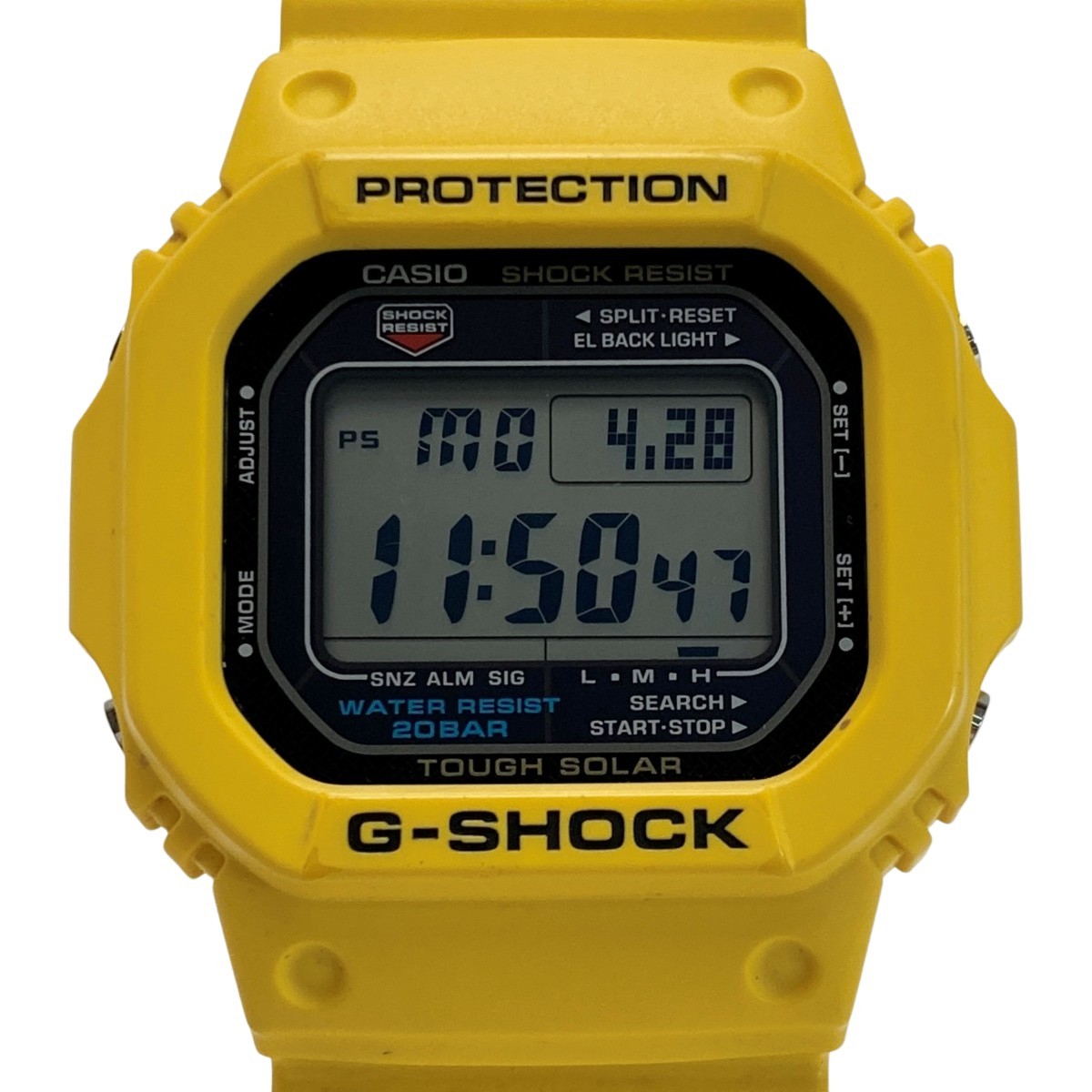 CASIO G-5600A-9JF Solar Case Size 44mm Wrist Size 21cm Men’s Used Watch #5105