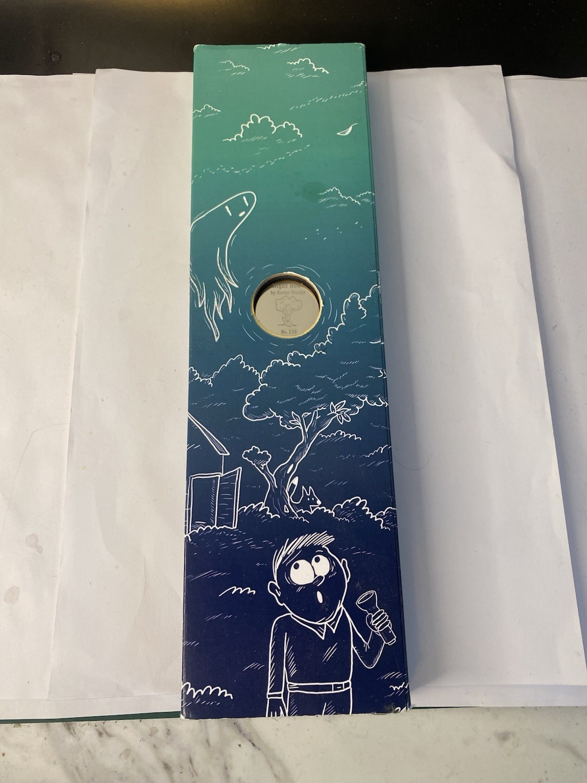 Mr Jones Watches ‚Night howl‘ Limited Edition Rare Unique Watch papers & box MJW