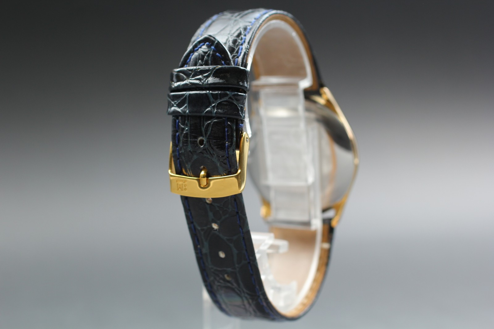 Near MINT Longines L847.4 Gold Roman Dial 33mm Hand Winding Men’s Watch w/ Box