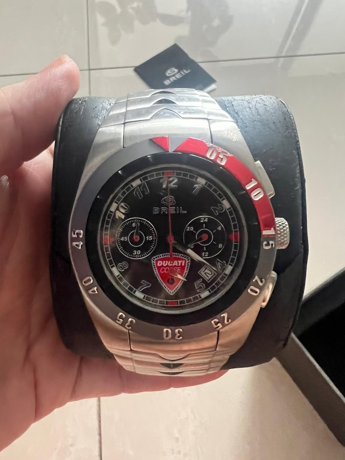 BREIL DUCATI CHRONO WATCH – COLLECTORS ITEM