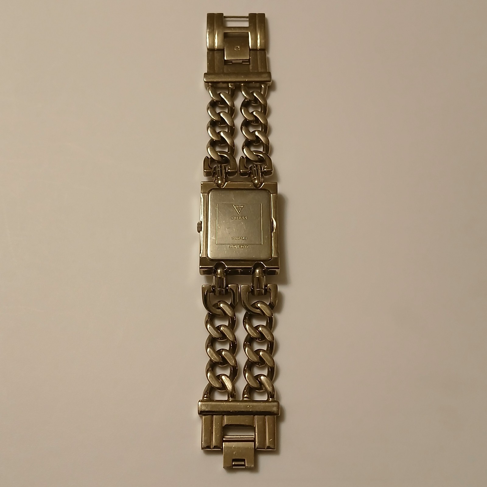 Guess Women’s Silver Tone Mod Heavy Metal Watch W80048L1 Japan Movt