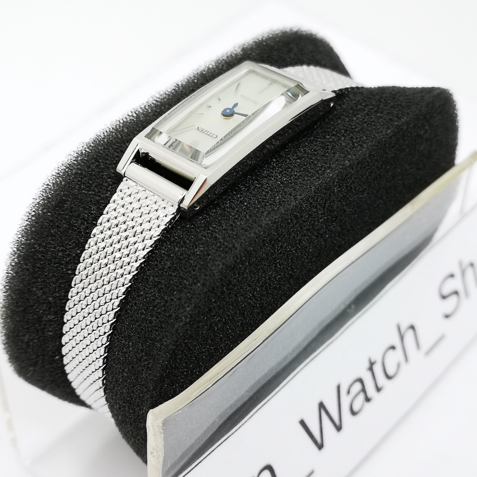 CITIZEN Key Kii: Eco-Drive EG7040-58A Silver Solar Women’s Watch New in Box