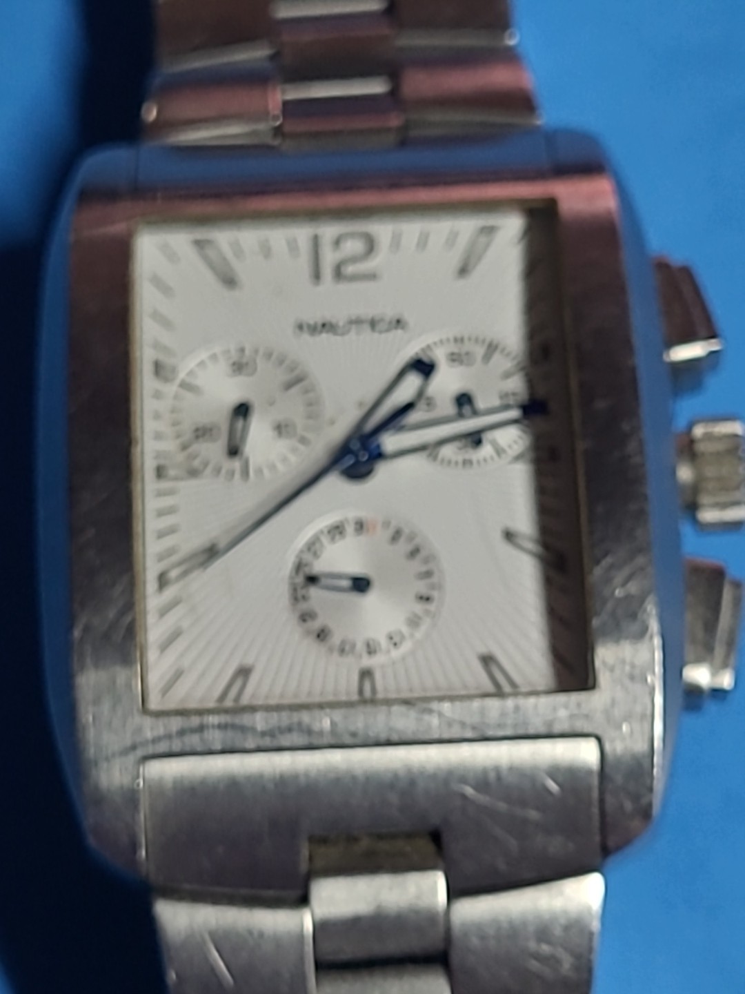 4 Men’s Watches Nautica, Rampage, Timex & Accutime. Non Running
