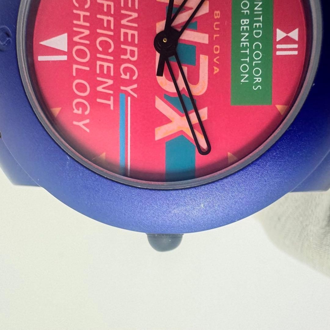 Bulova United Colors of Benetton BN3X Quartz Red Watch
