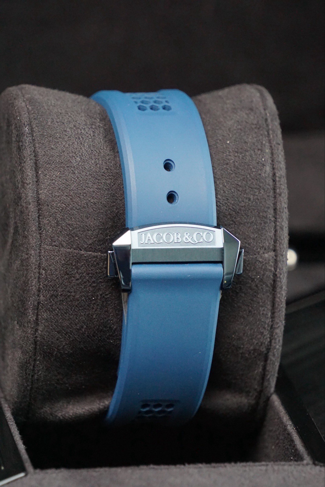 Jacob & Co. Epic X Chronograph EC400.22.AF.AA.A Titanium Blue w. Papers 2026