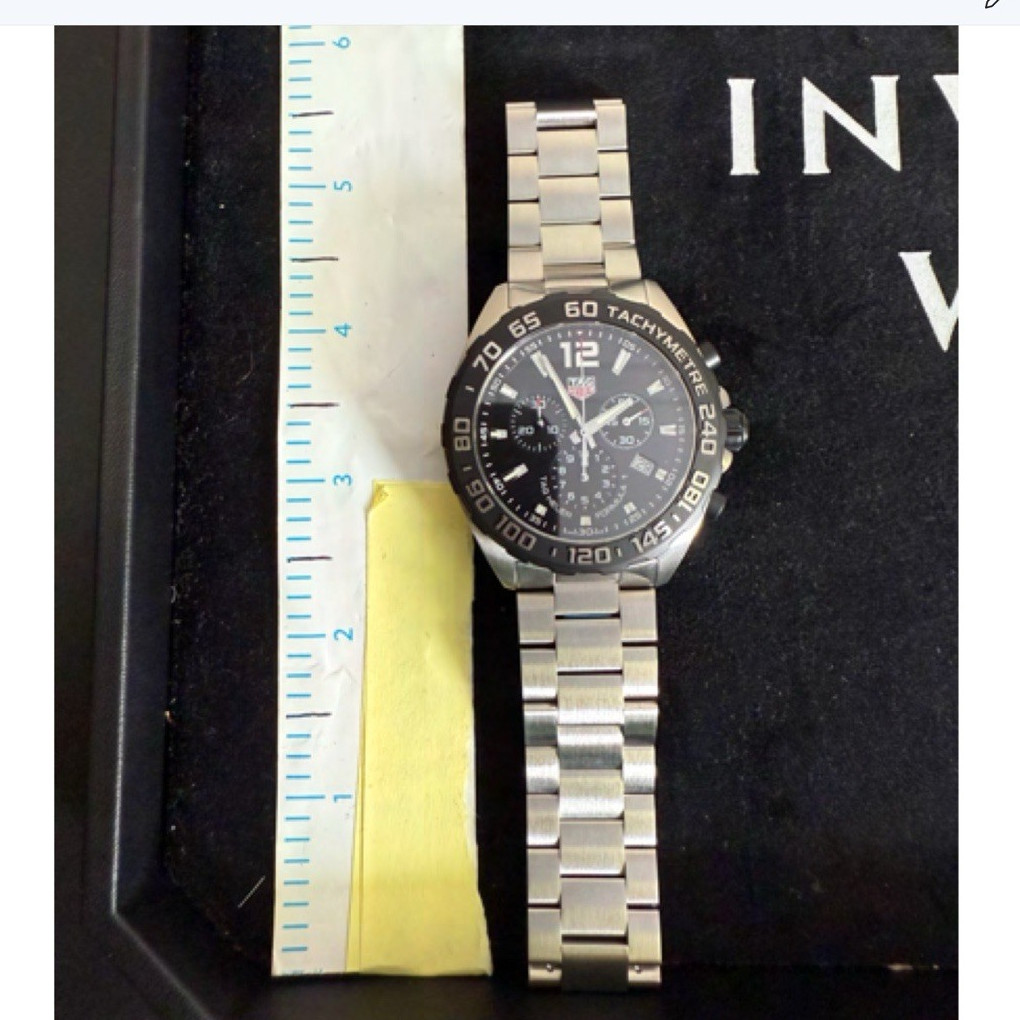 TAG Heuer Formula 1 Quartz Chronograph 43mm Black Dial Tachymeter 200m