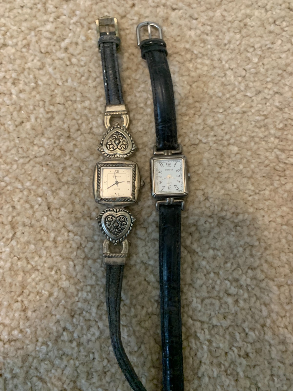 Vintage Carriage by Timex Women’s watch & ladies Geneva watch – used as shown