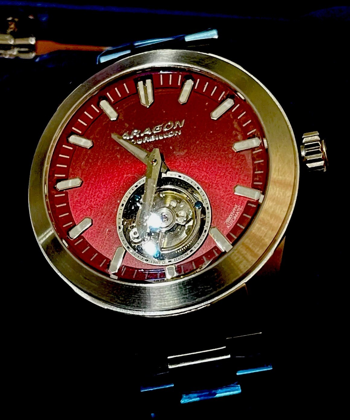 Aragon A551RED Antigravity Tourbillon Limited Edition Automatic 48mm