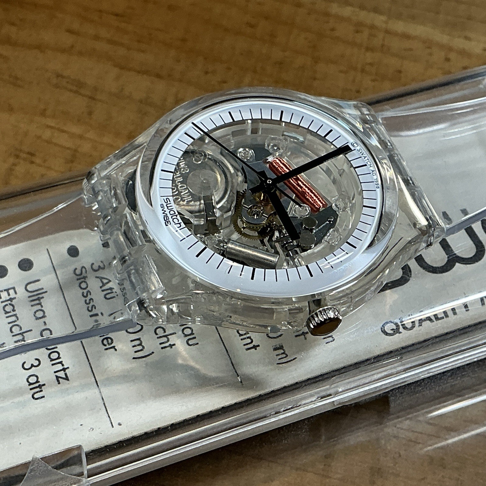 JELLY FISH STYLE – 1998 – CLEAR – NOS – 34mm