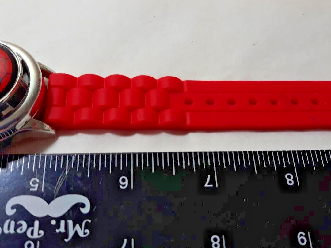 Marvel Spider-Man Unisex Children’s Watch with Metallic Spinner Top ~ WORKS