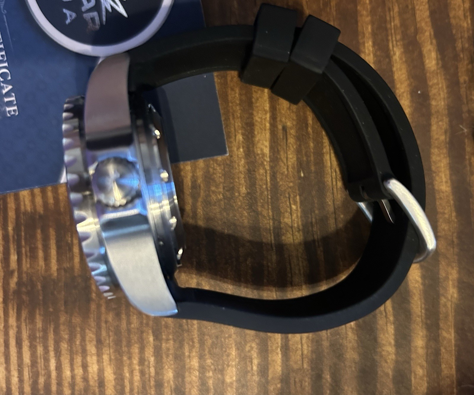Solar Aqua Certified Diver Deep Bay 2000 M Dive Watch