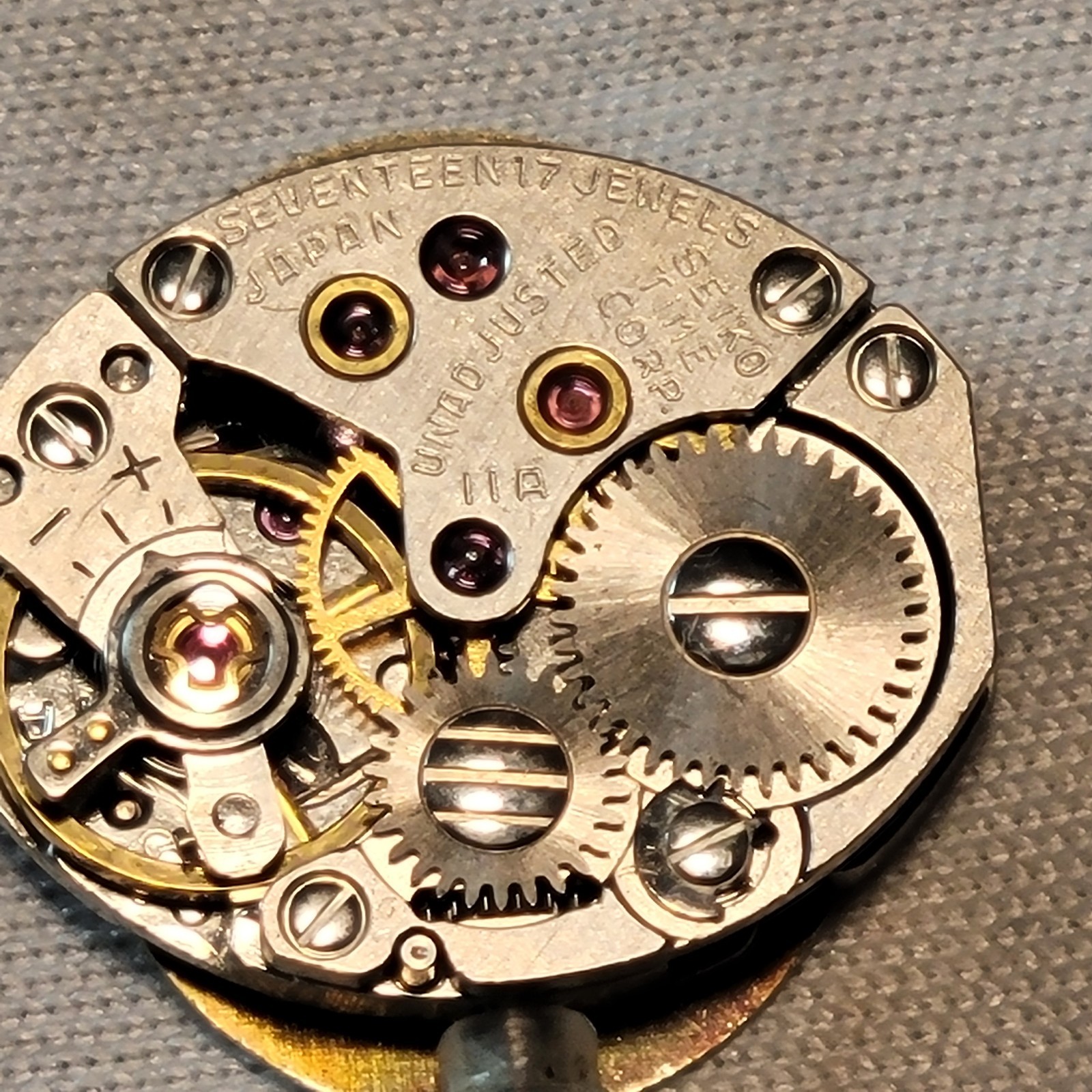 Vtg Seiko Ladies Gold Tone Mechanical 17 Jewel Watch 11-7619