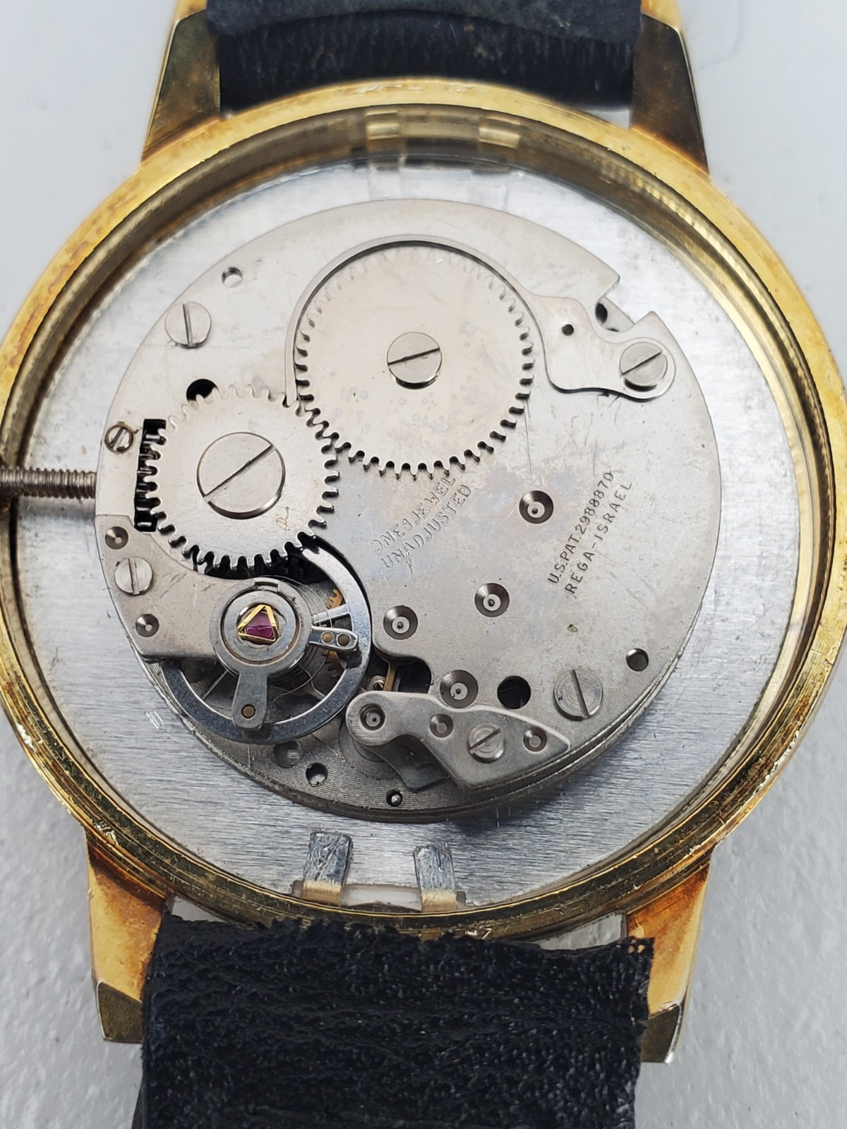 Vintage 1975 Groucho Marx Watch Rolling Eyes ASA Rega Israel Parts Or Repair