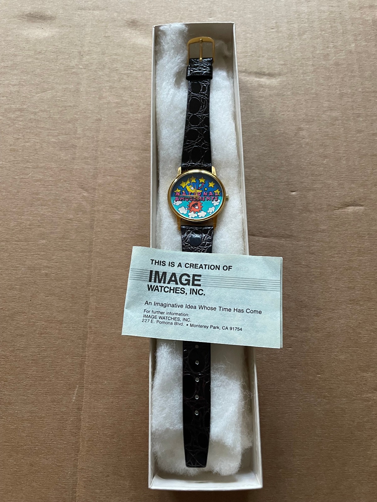 National Amusements THIS IS A CREATION OF IMAGE WATCHES, ING. California® JAPAN