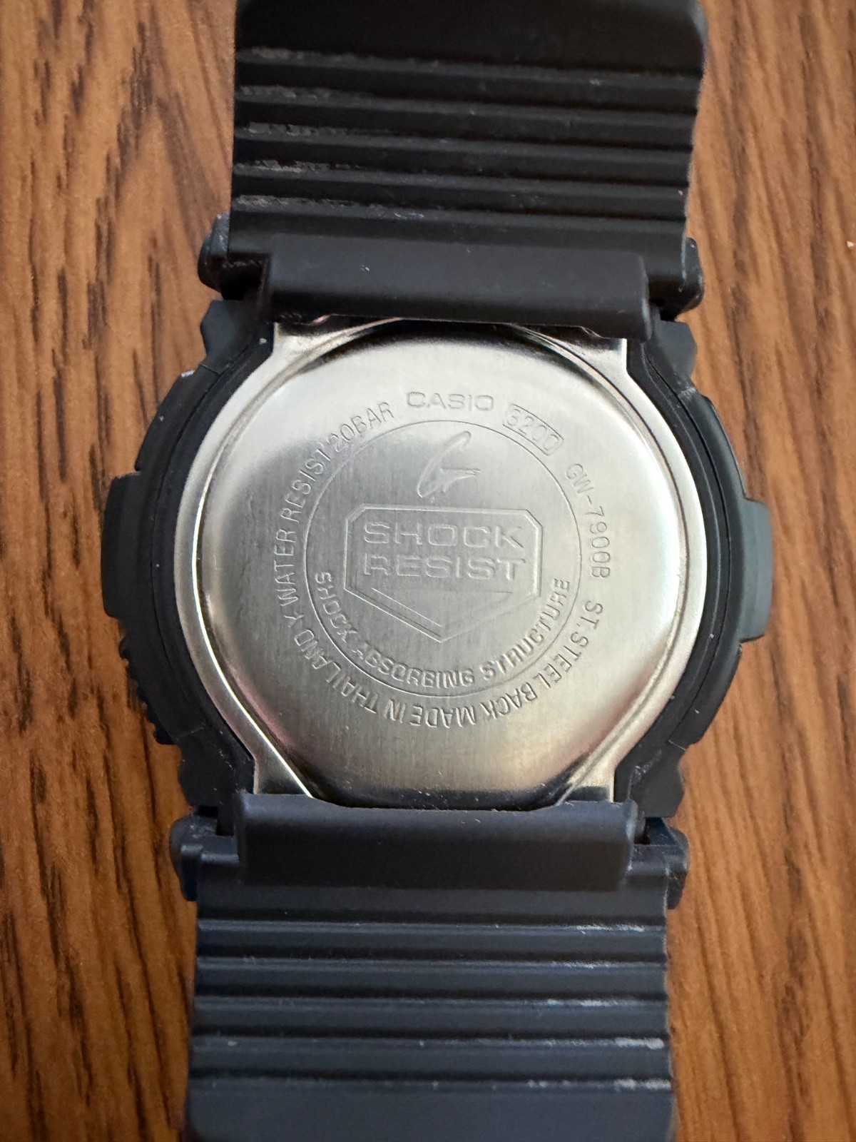 Casio G-Shock GW-7900B Mens Watch 50mm Black MultiBand 6 Tough Solar Atomic 200M
