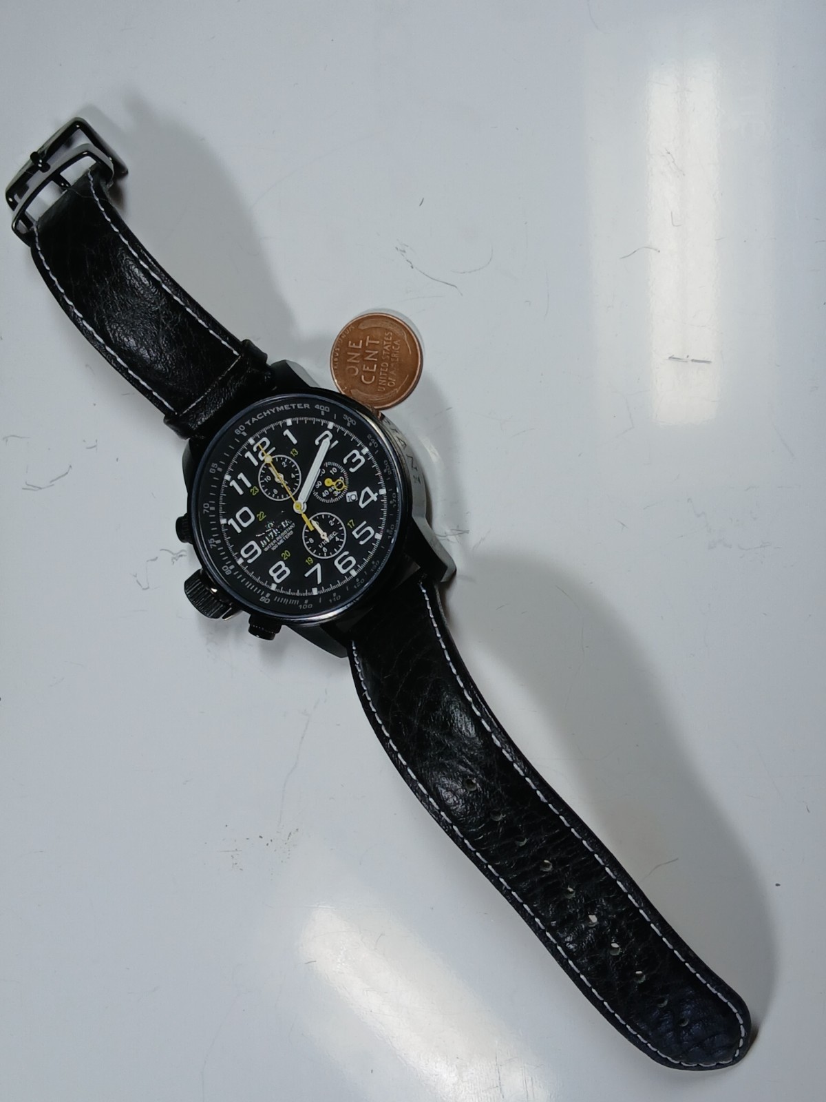 Invicta 3332 Rare Left-hand I-Force Chronograph Mens Quartz Watch