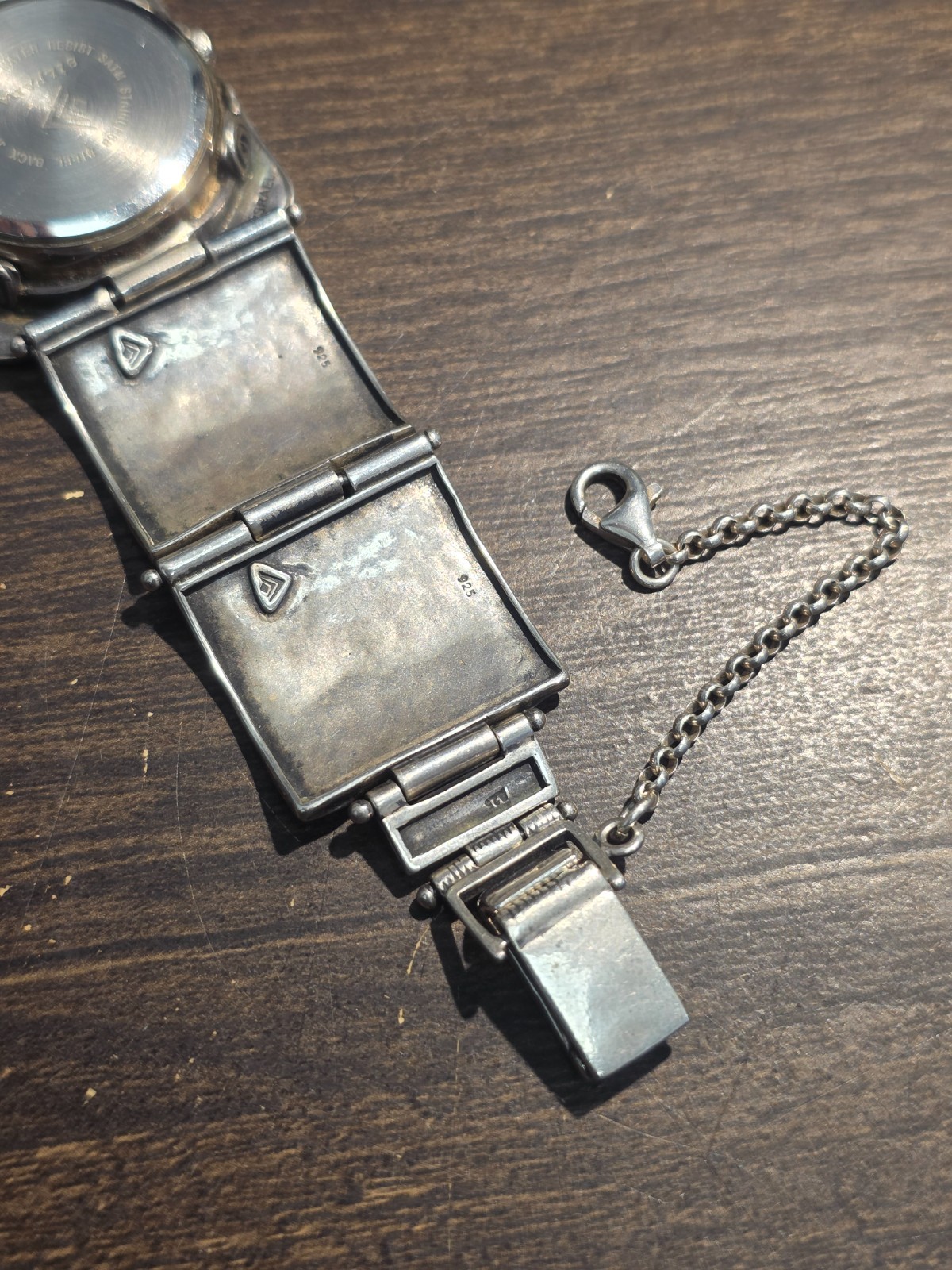 6698 Vintage Silpada Shablool Didae Israel Sterling 925 Bracelet Watch
