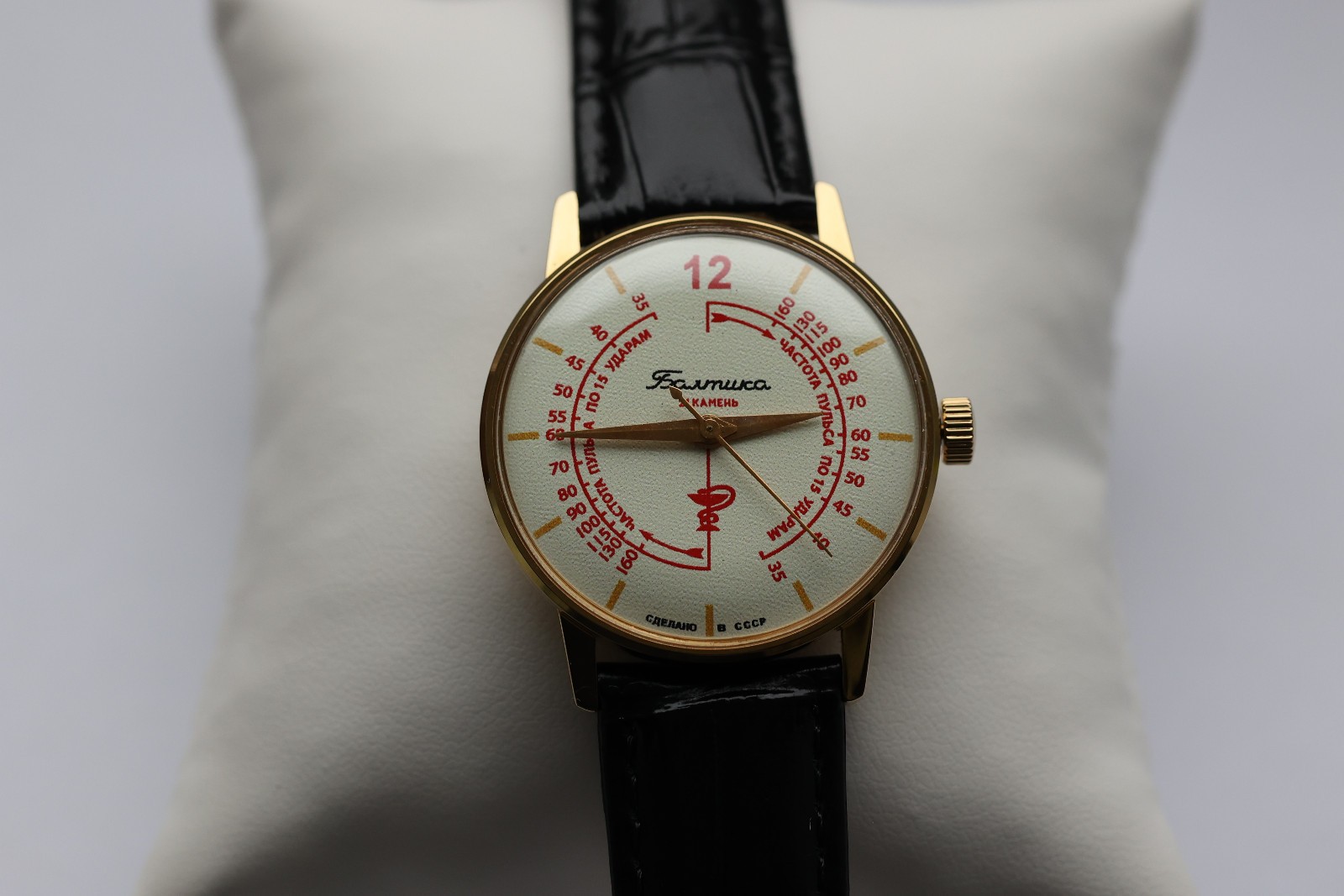Mechanical watch RAKETA MEDICAL Pulsometer / Roket Baltica medic
