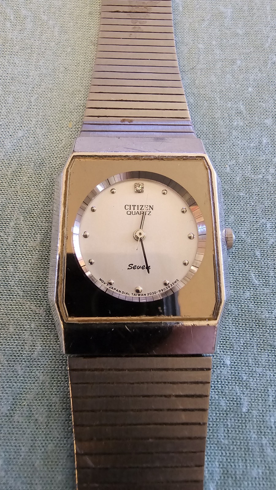 Vintage Citizen Seven Silver Tone Womens Watch 2030