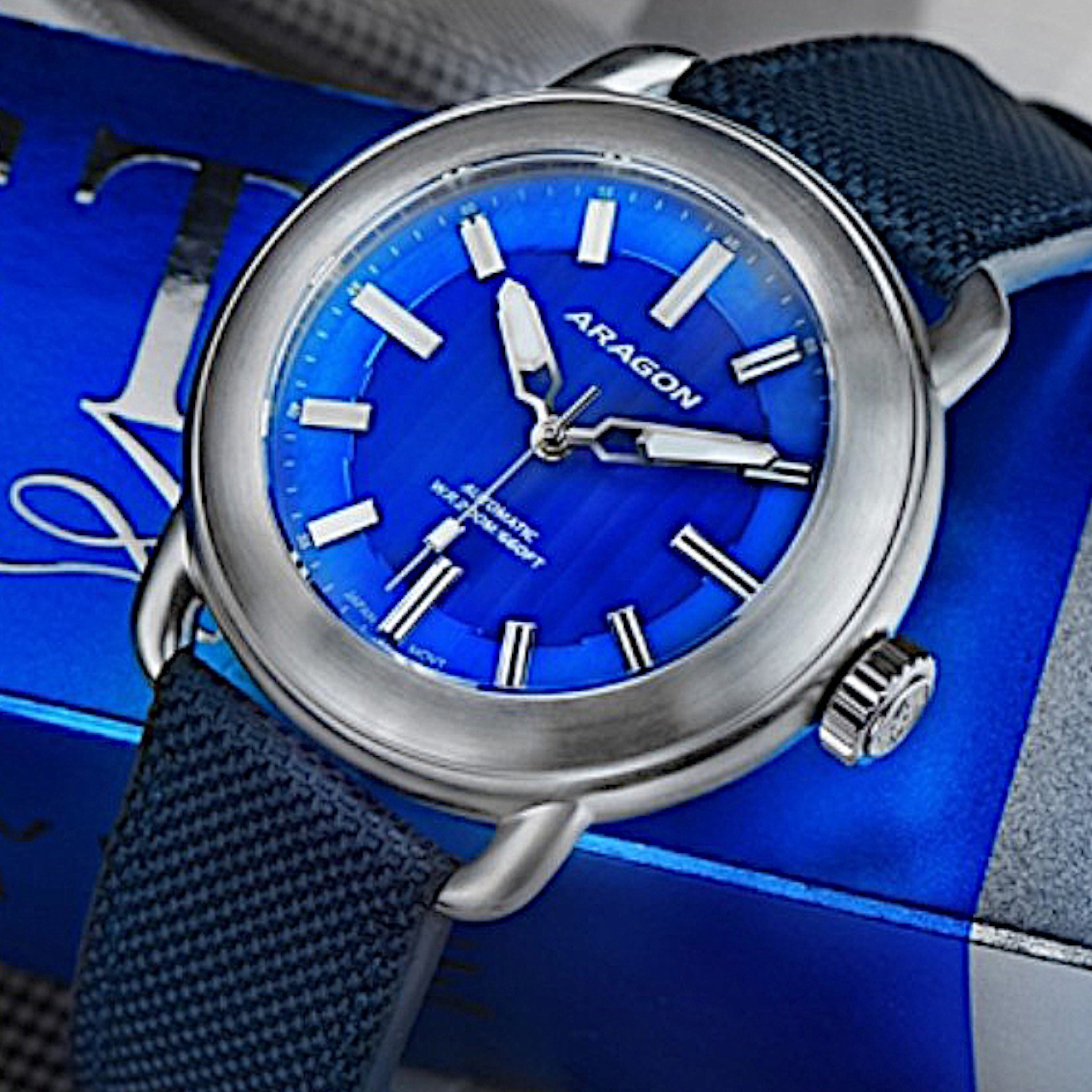 Aragon 44mm Millipede EVO watch with NH35 movement 200 meters NEW