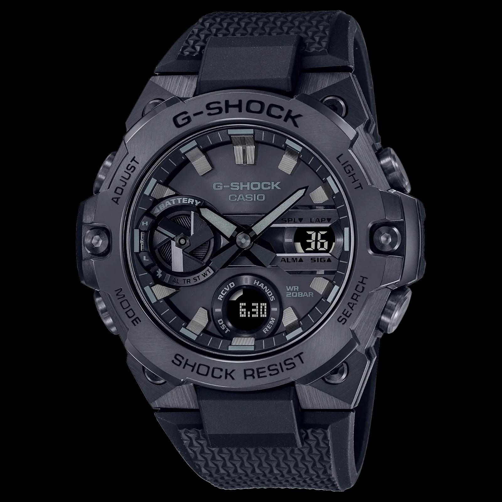 Casio G-Shock Analog-Digital Black Dial Tough Solar GST-B400BB-1A Men’s Watch