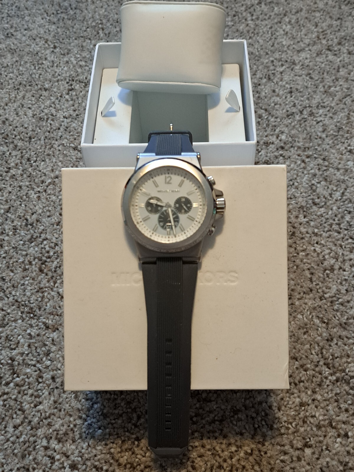 Michael Kors Wristwatch Watch Box and Papers Working As Shown #MK-8183