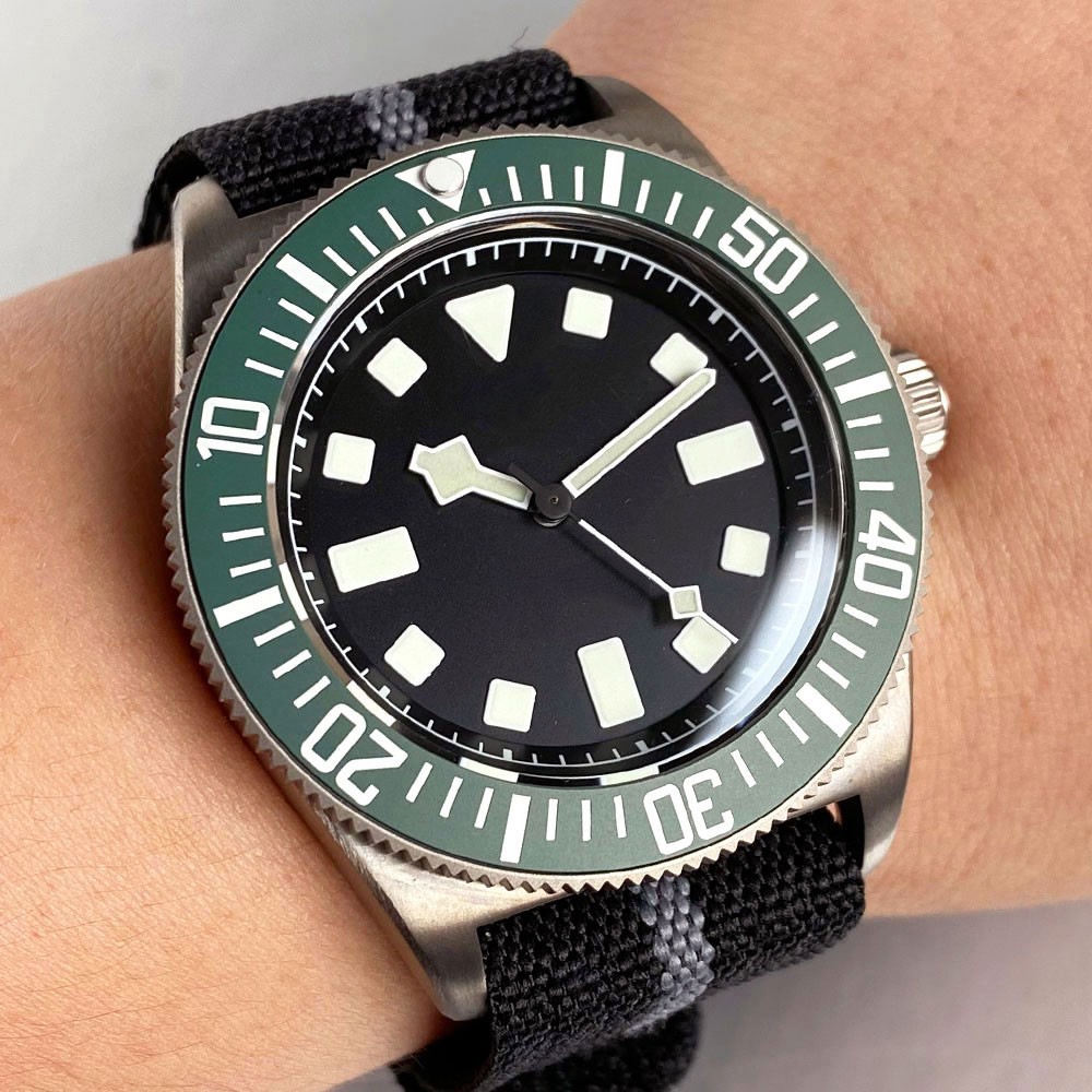 New Tandorio 42mm Titanium 20ATM Sapphire Glass NH35A PT5000 Men’s Dive Watch