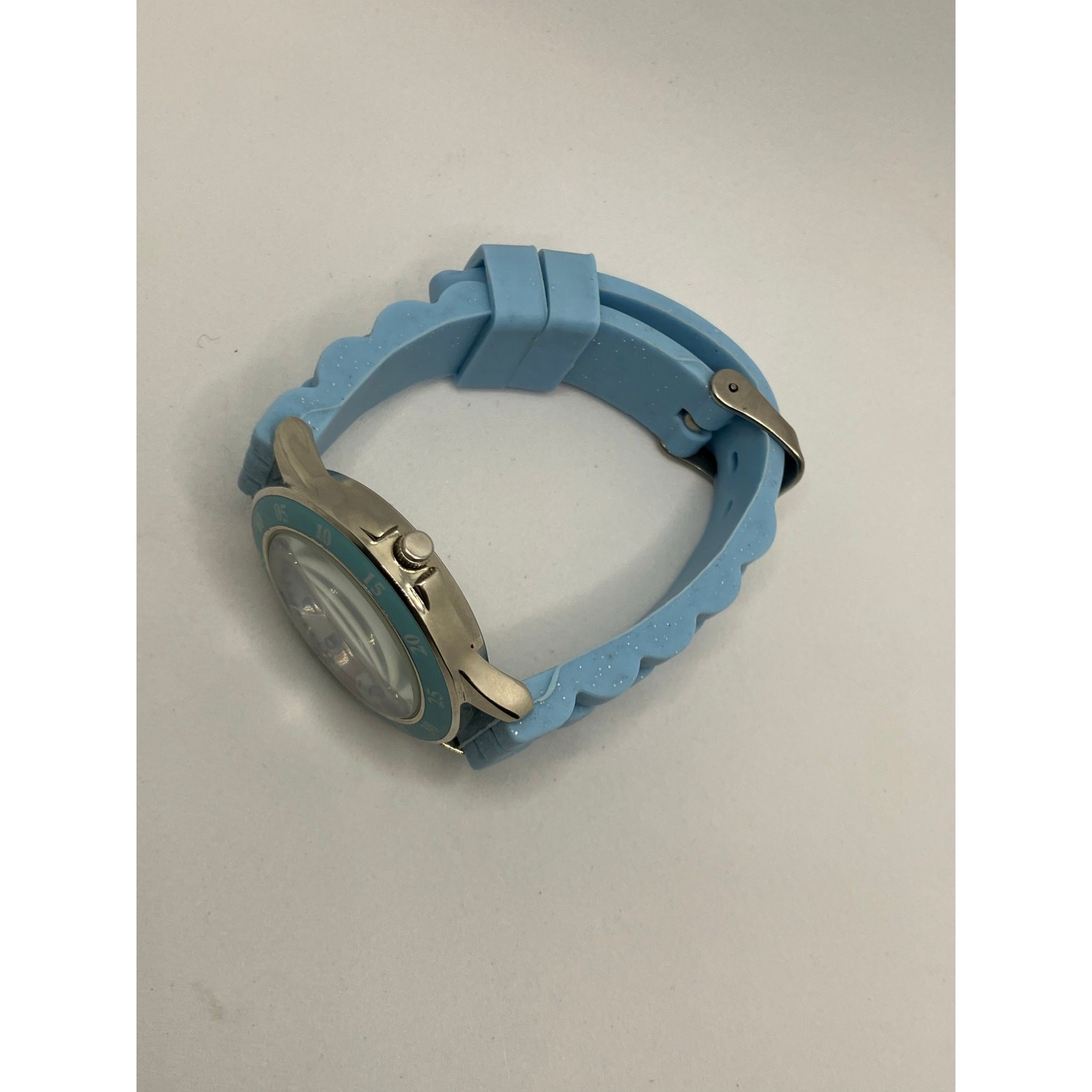Frozen Disney Watch Girl TEEN Women’s Blue Analog Ana Elsa *new battery*