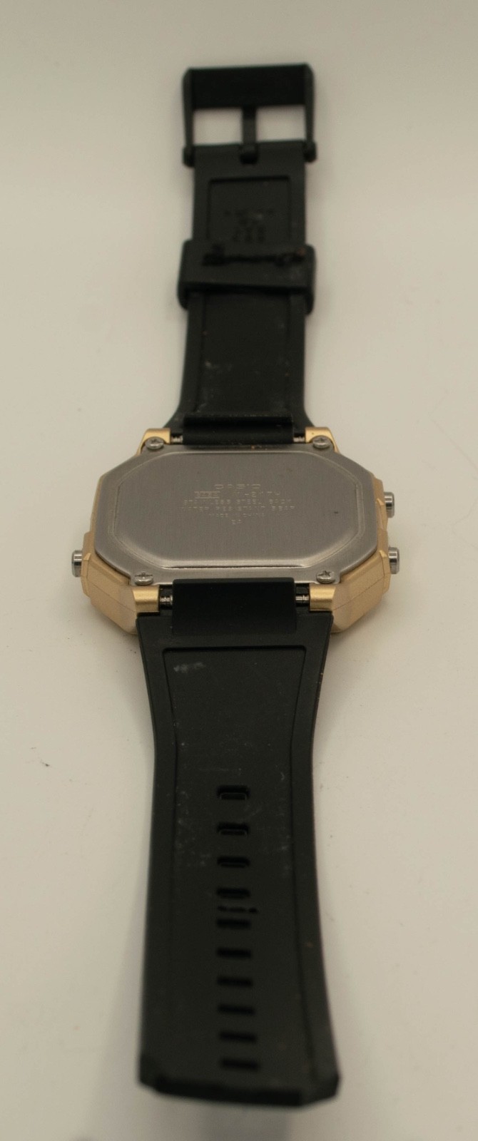 Casio A168 Gold Digital Alarm Chronograph Illuminator 50M Quartz Watch