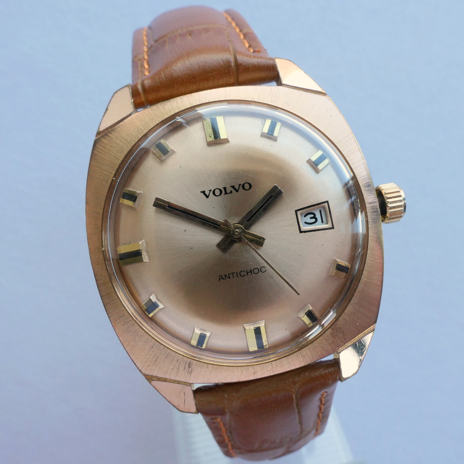 Volvo Vintage Classic Driver Pilot Sport Car Accessory Mechanical Watch