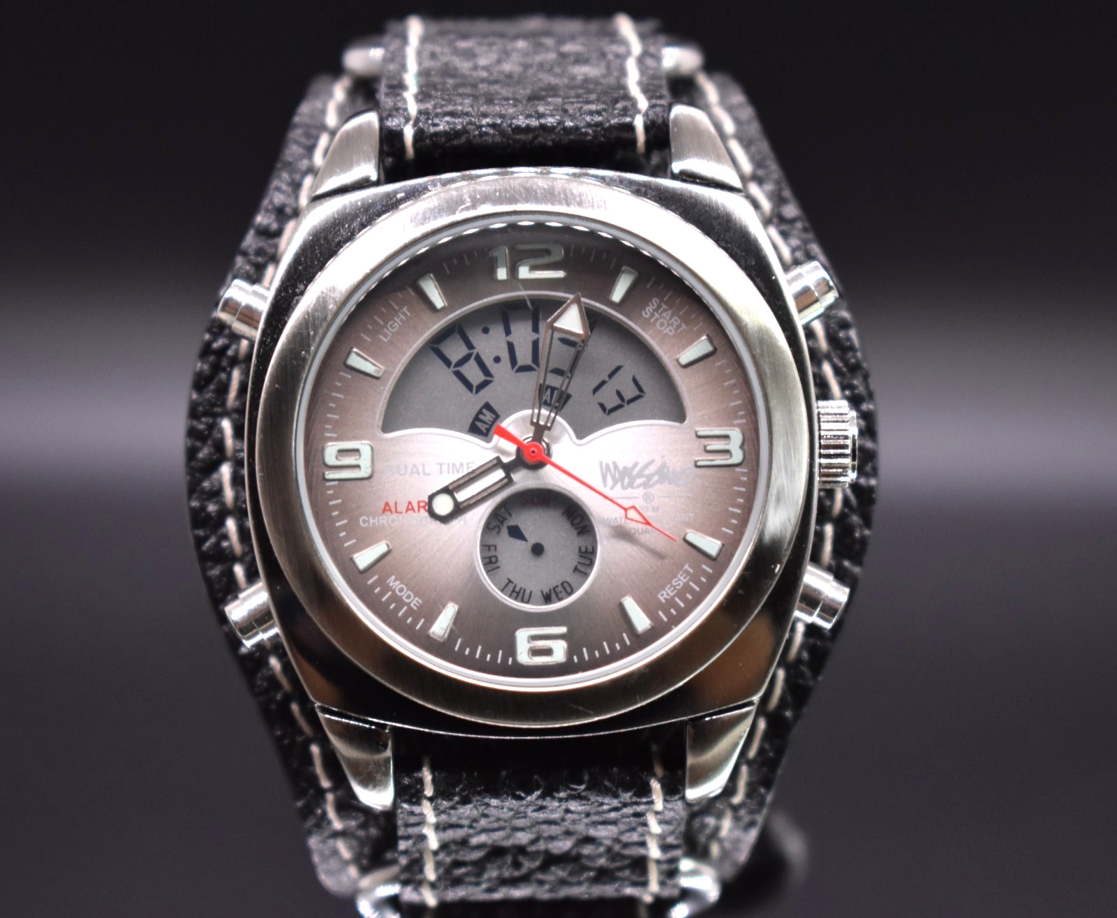 Vintage Mossimo Ana Digi Watch Y2K Dual Time Alarm Sport Mens Streetwear Target