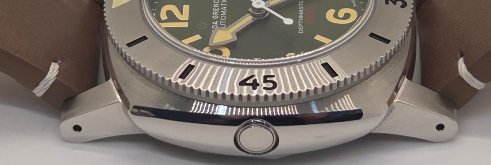Nivada Grenchen Depthmaster 1000 «Baby Panerai» Sellita Automatic Swiss Watch